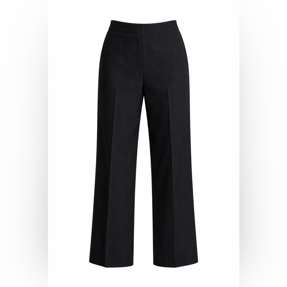 Cabi Womens Black High Rise Wide-Leg Trousers Size 12
